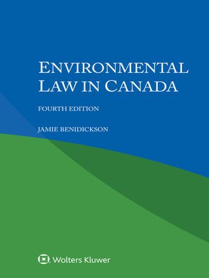 cover image of Environmental Law in Canada